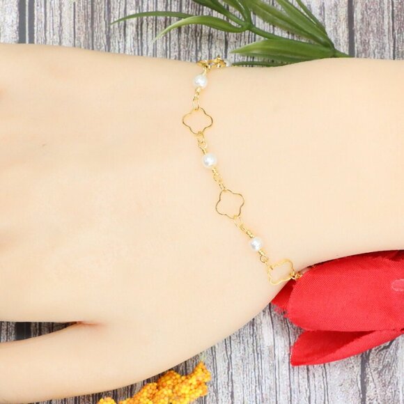"Trendy Handmade Bracelet – A Stylish Gift for Women & Girls, MAR091611 - Picture 6 of 10